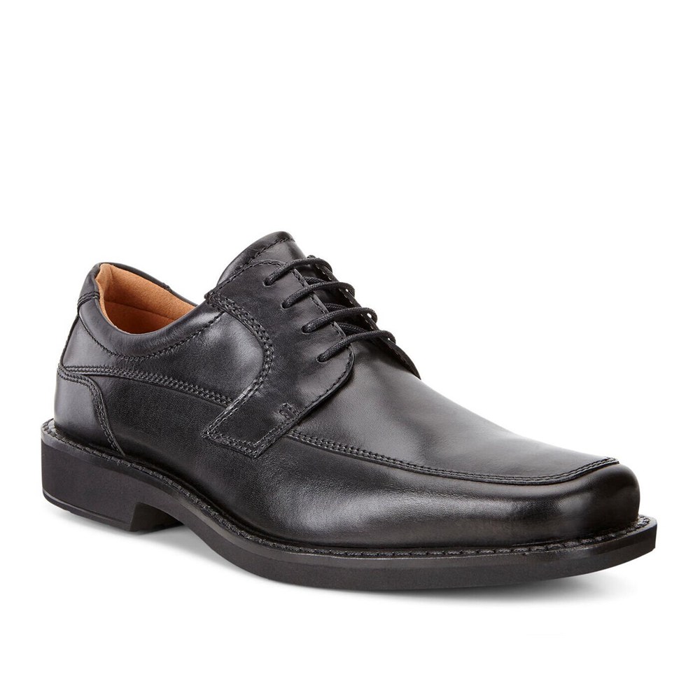 Mens Dress Shoes - ECCO Seattle Tie Dress - Black - 8746OESBI